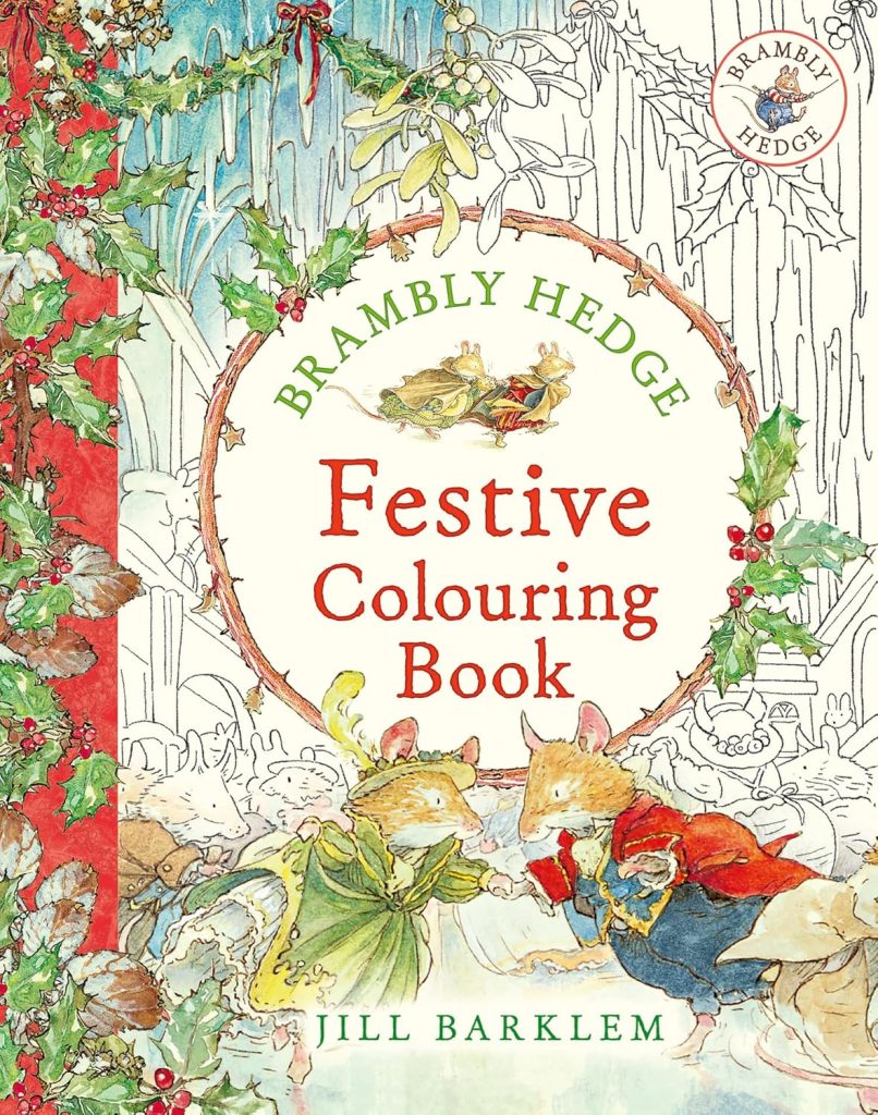 Junior Magazine Brambly Hedge Festive Colouring Book, from £7, Amazon