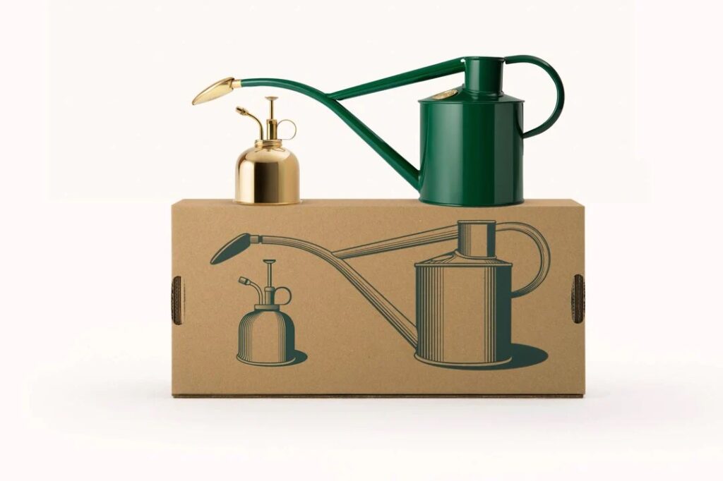 Junior Magazine Green Rowley Watering Can and Smethwick Spritzer, £92, HAWS