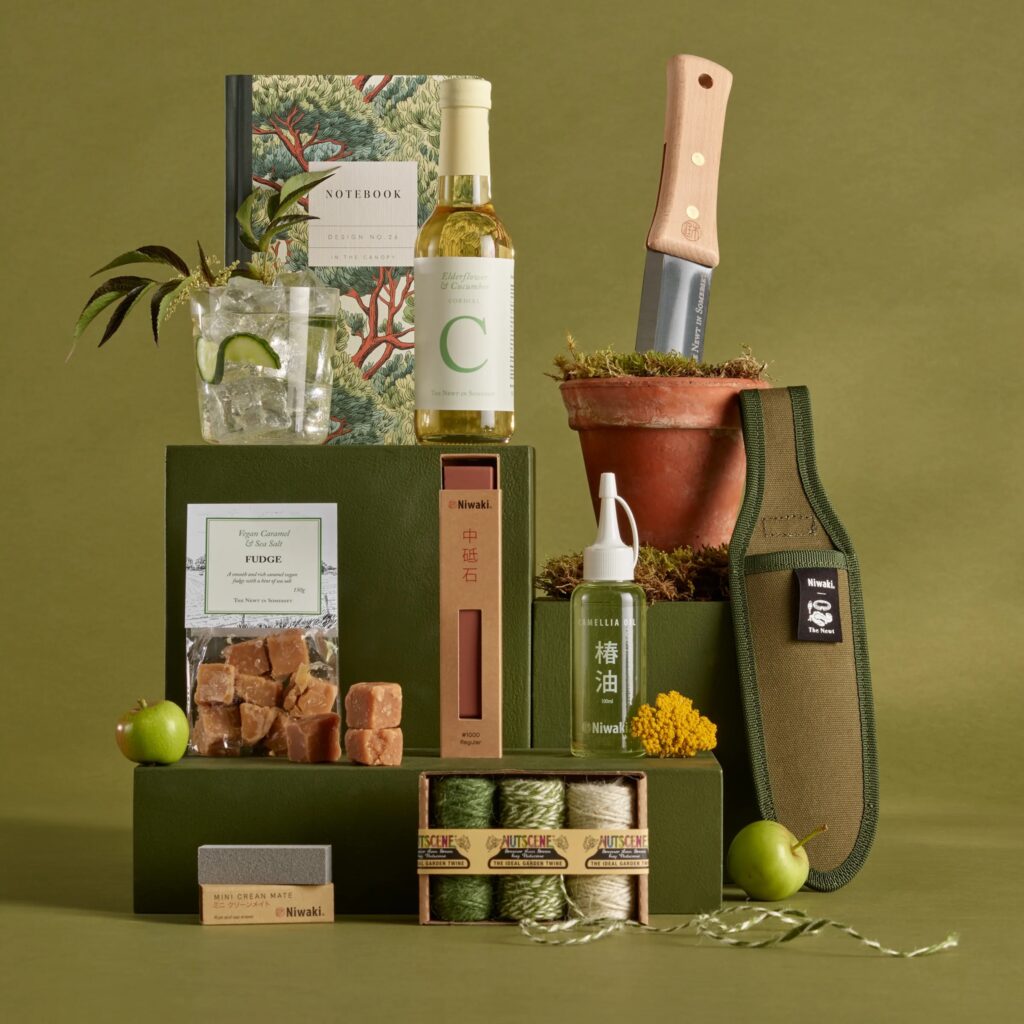 Junior Magazine The Newt X Niwaki Gardening Hamper, £110, The Newt in Somerset