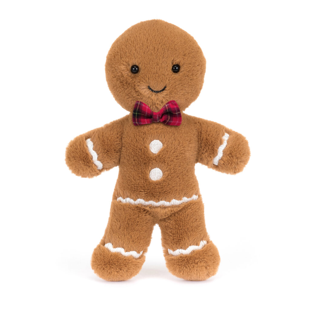 Junior Magazine Gingerbread Fred, £20, Jellycat