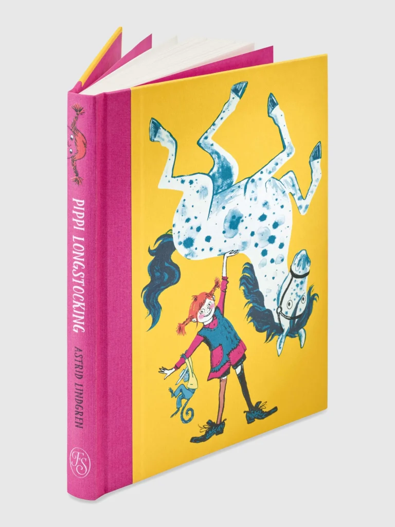 Junior Magazine Pippi Longstocking by Astrid Lindgren Illustrated by Sara Ogilvie, £60, The Folio Society
