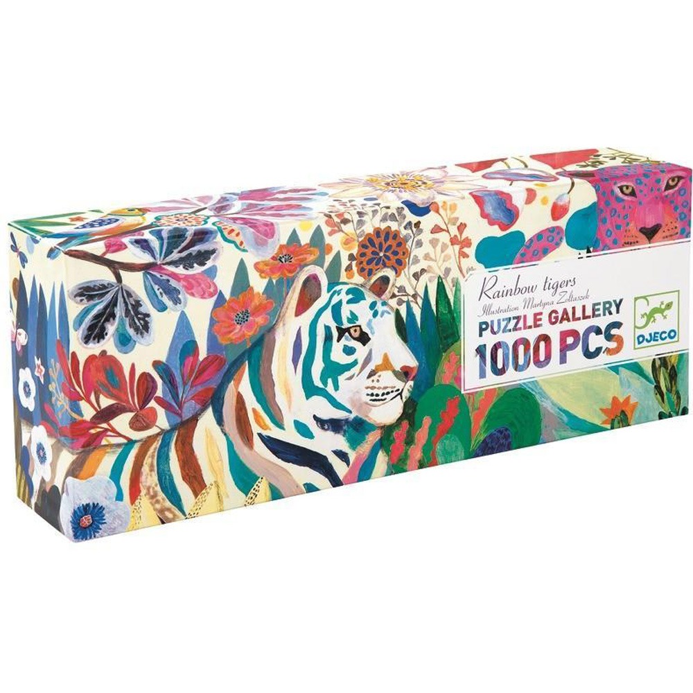 Junior Magazine Djeco Rainbow Tiger 1000pc Jigsaw Puzzle, £14.50