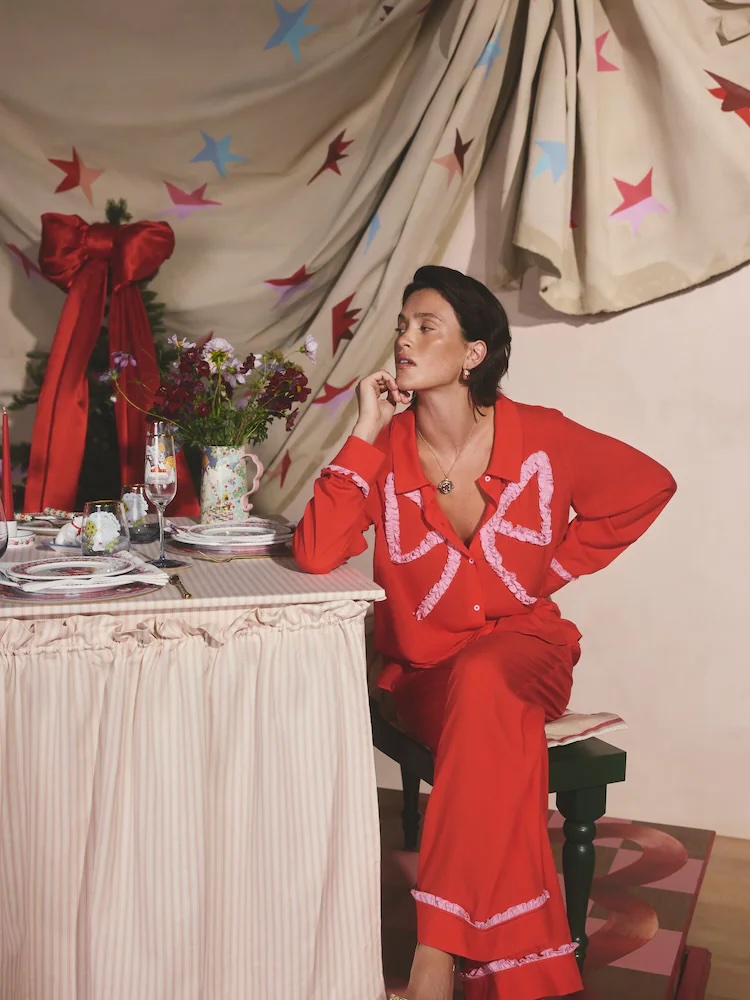 Junior Magazine Kidston Red Bow Pyjamas, £54, NEXT