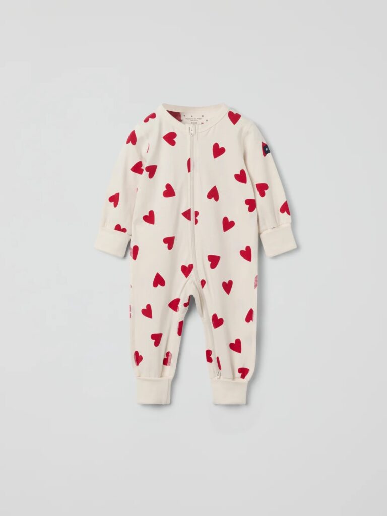 Junior Magazine Heart Sleepsuit, £24 Po.P