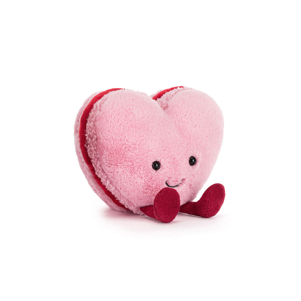 Junior Magazine Amuseables Colette Heart Macaron, £25, Jellycat