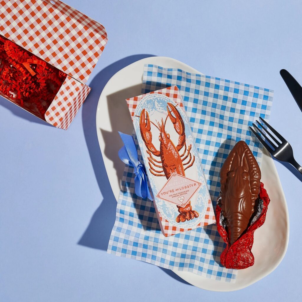 Junior Magazine You’re My Lobster! Hollow Chocolate, £12, The Chocolate Gift Company