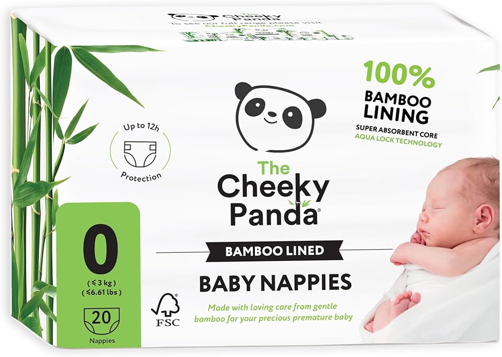 Junior Magazine The Cheeky Panda Bamboo Nappies