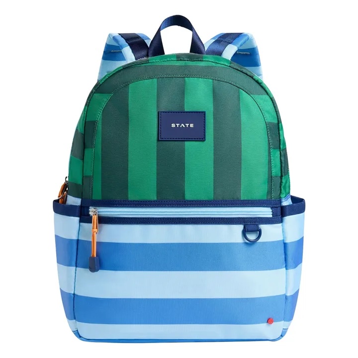 Junior Magazine State Bags Kane Striped Backpack, £74, Smallable