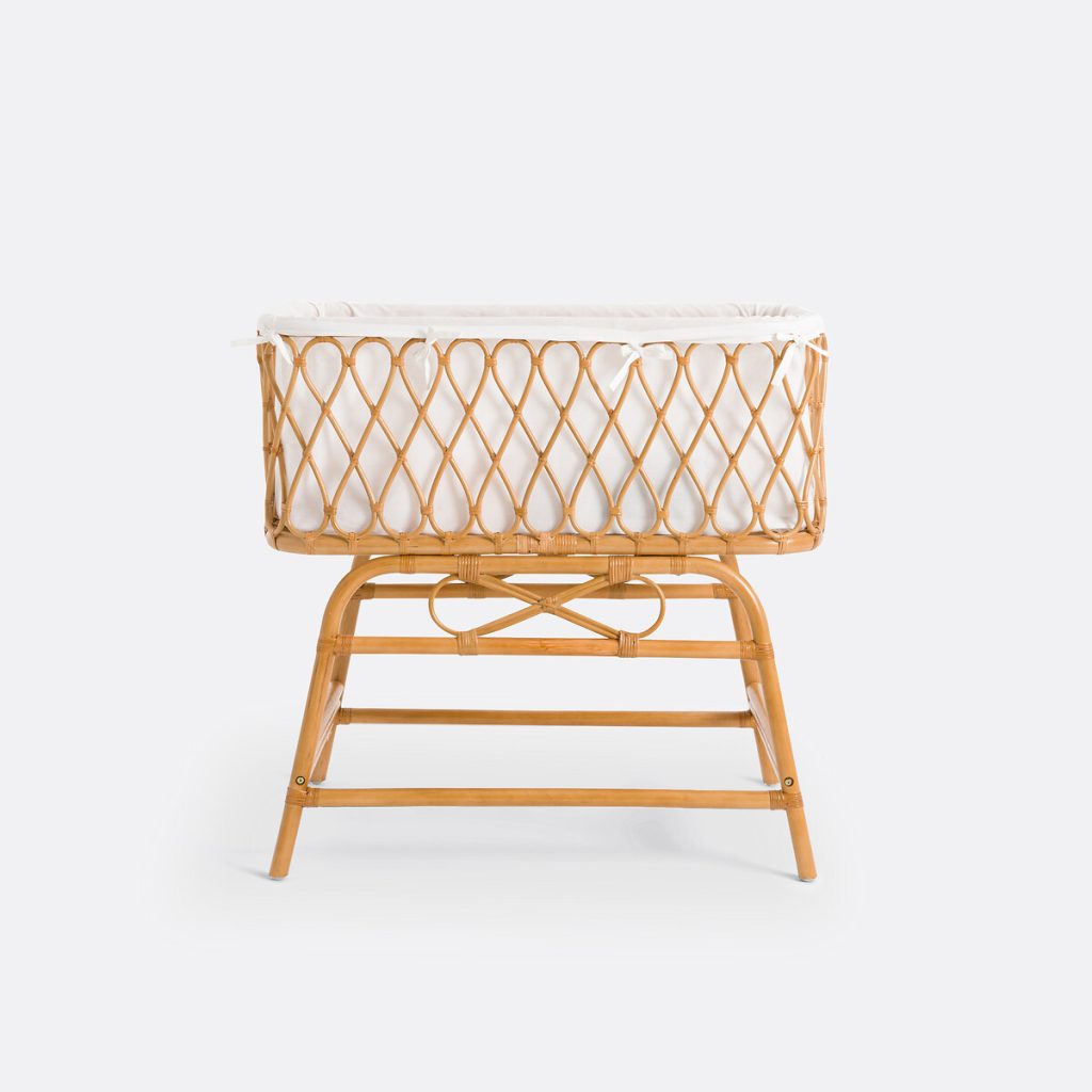 Junior Magazine Lorene Rattan Bassinet, £449.99