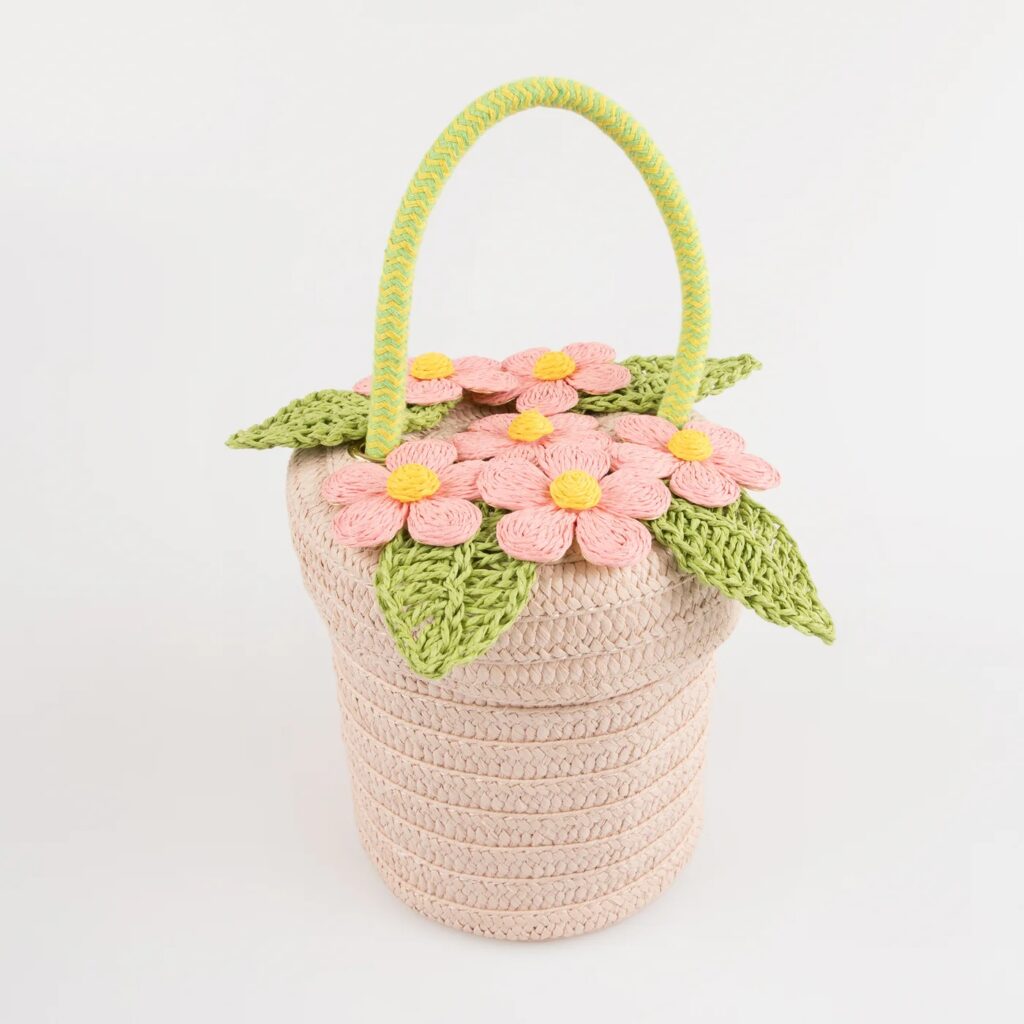 Junior Magazine Flower Pot Basket, £40, Meri Meri