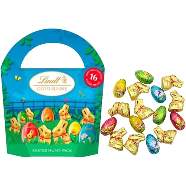 Junior Magazine Gold Bunny Hunt Pack, £12, Lindt