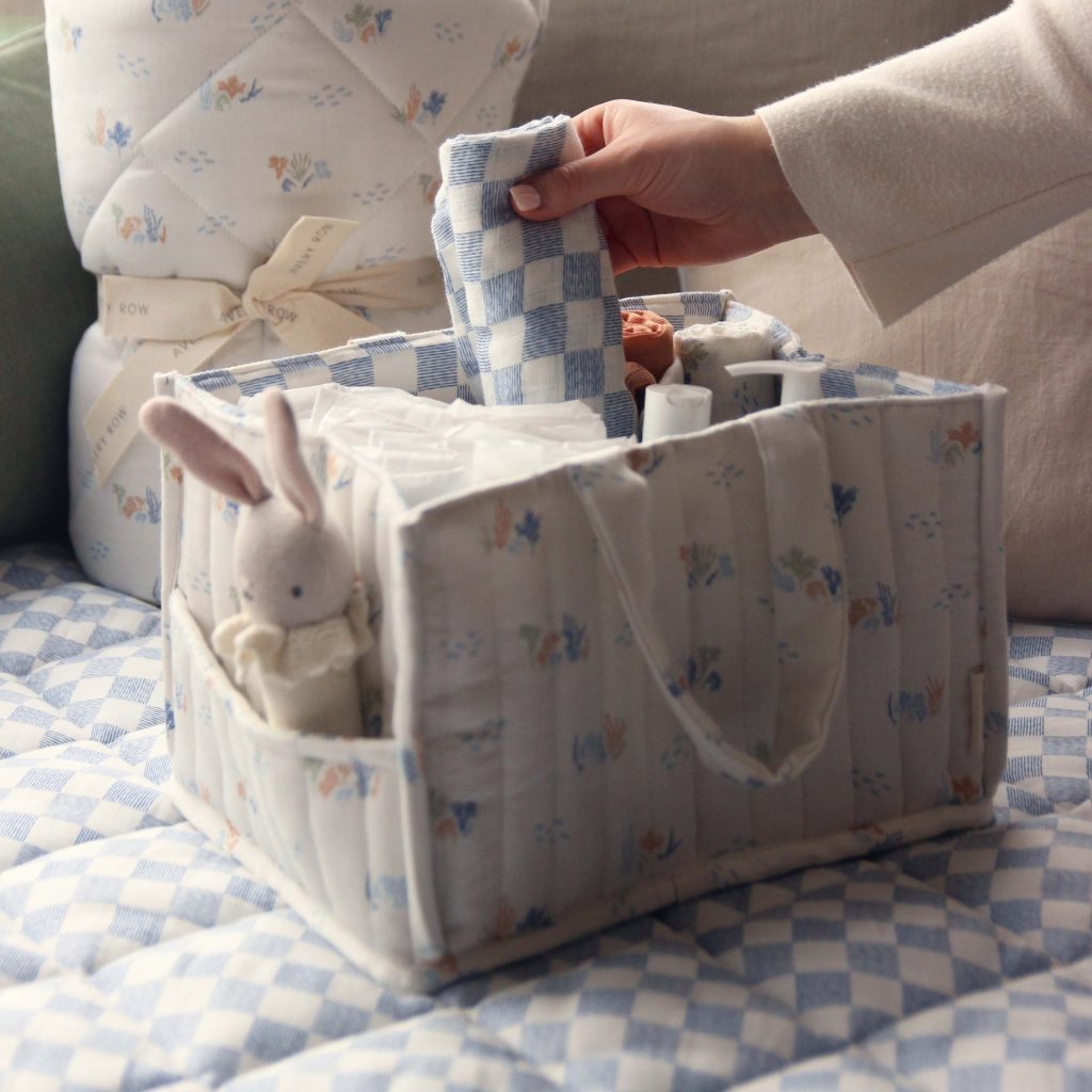 Junior Magazine Nappy Caddy, £44,