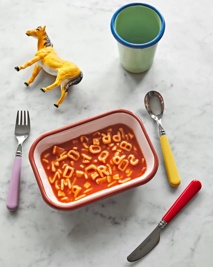 Junior Magazine 3-piece kids cutlery set, £30