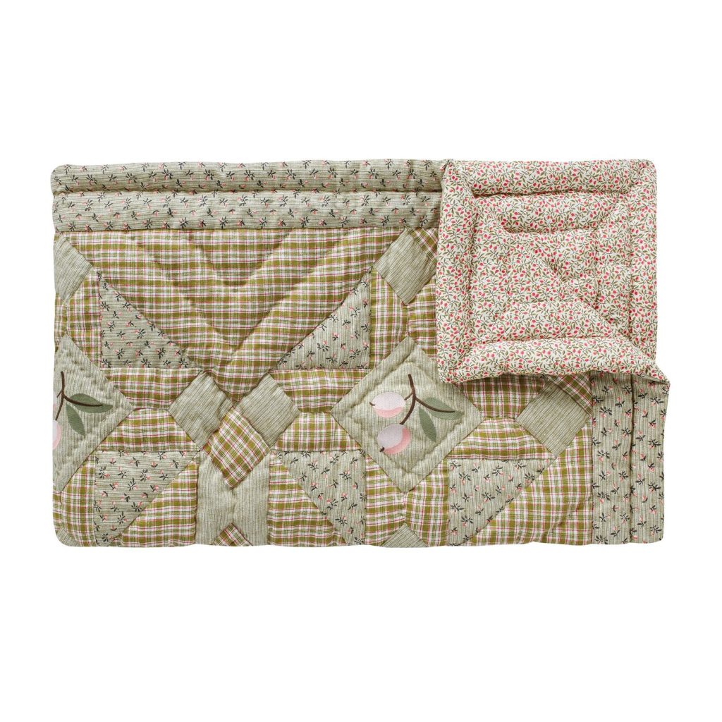Junior Magazine Limetti Check Patchwork Quilt, £150