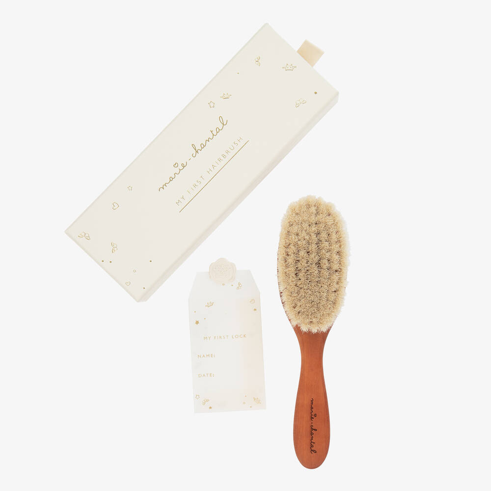 Junior Magazine Aristidis Hairbrush with Crest, £45