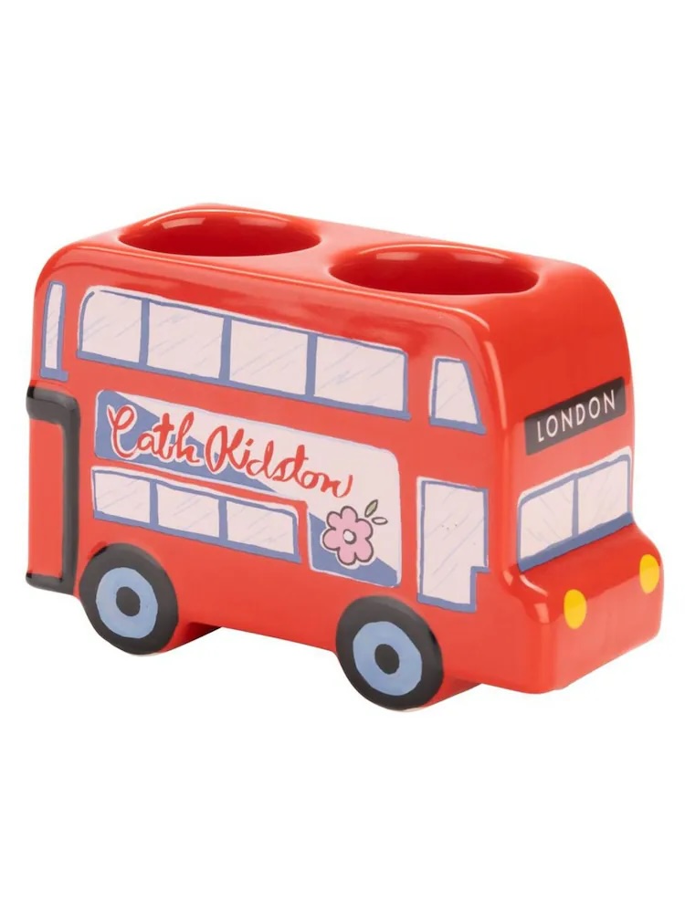 Junior Magazine Cath Kidston Red London Town Guard Egg Cup Set, £20, NEXT