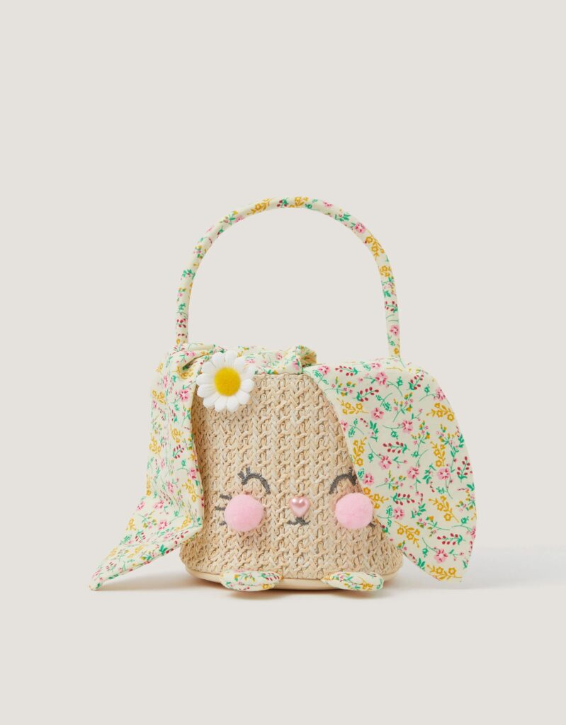 Junior Magazine Flopsy Bunny Basket Bag, £16, Monsoon