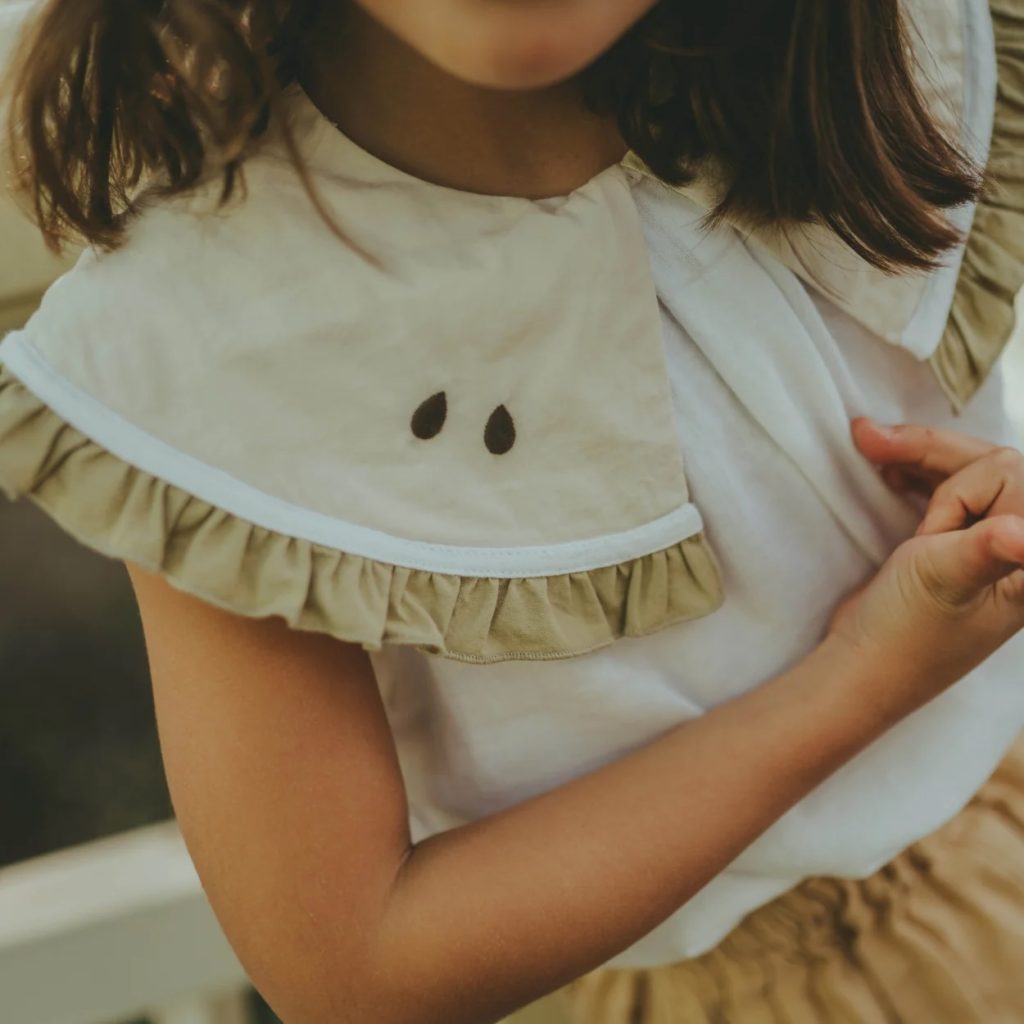 Junior Magazine Pear trim blouse, £89