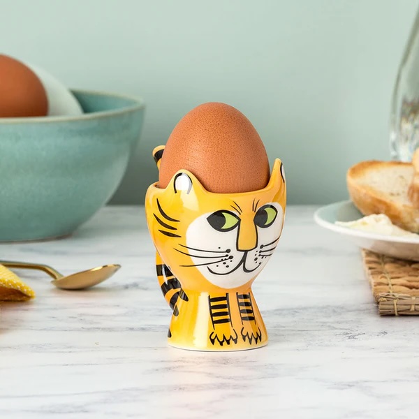 Junior Magazine Tiger Egg Cup, £27.50, Hannah Turner