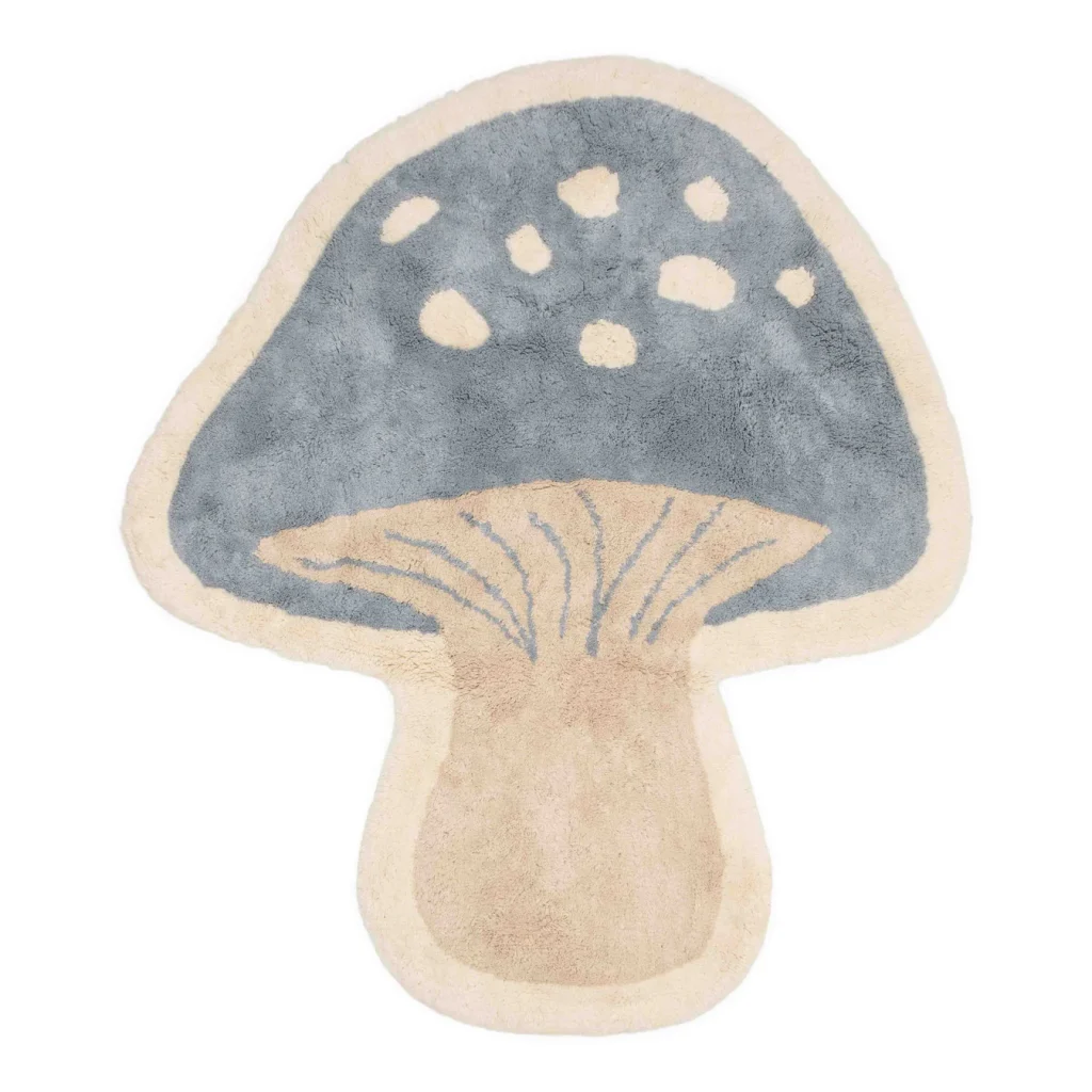Junior Magazine Little Dutch Mushroom Rug, £59.95, Scandiborn