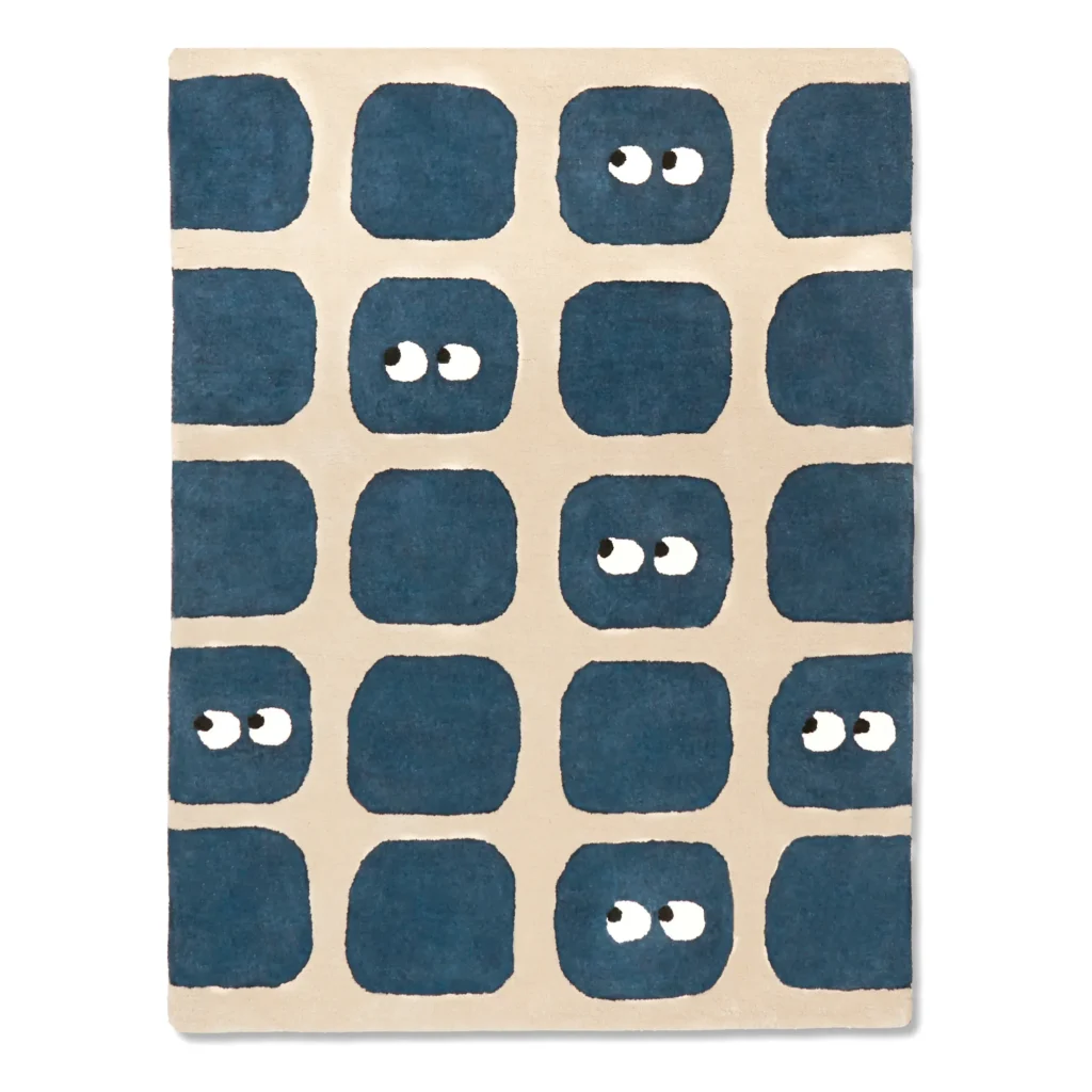 Junior Magazine Bleuu Studio Bidules Rug, £151, Smallable