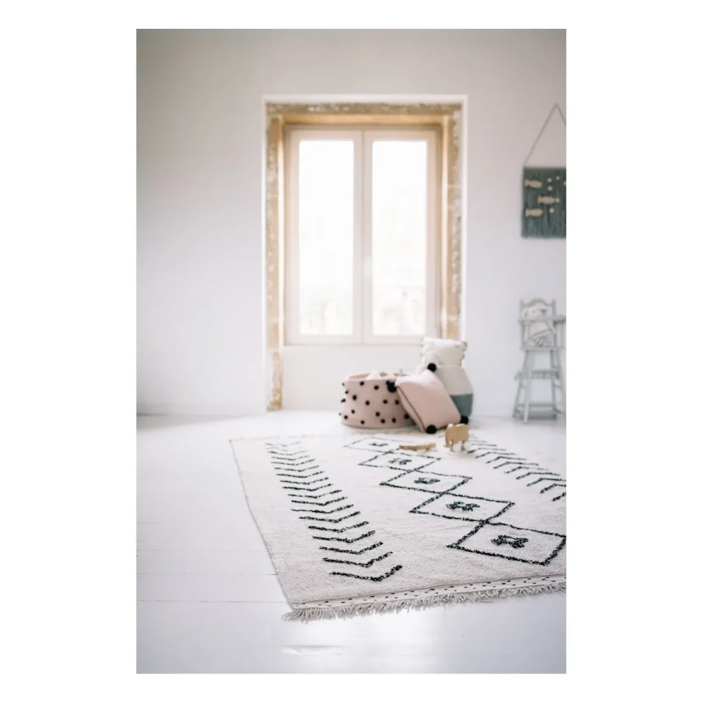 Junior Magazine Lorena Canals Washable Rug, £167, Josh & Jenna