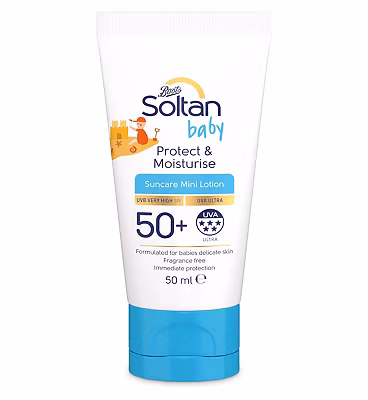 Junior Magazine This water-resistant cream shields delicate baby skin from the sun’s harmful effects even in the pool. Formulated by Soltan’s suncare experts with a unique antioxidant blend of Vitamins C & E.