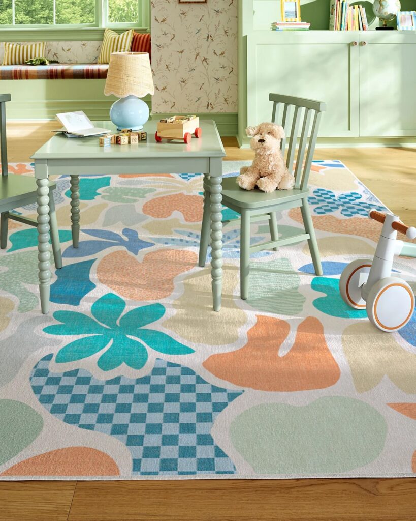 Junior Magazine Carnival Rug, £499, Ruggable