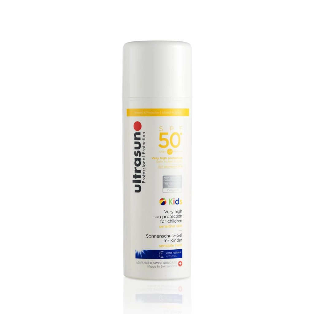 Junior Magazine This trusted light-weight, fast-absorbing, long-lasting cream is non-greasy and water resistant. With added Vitamin E, Vitamin B, and Celligent, it’s suitable for all skin types, especially sensitive skin. Kids SPF50+, £32 for 150ml, Ultrasun