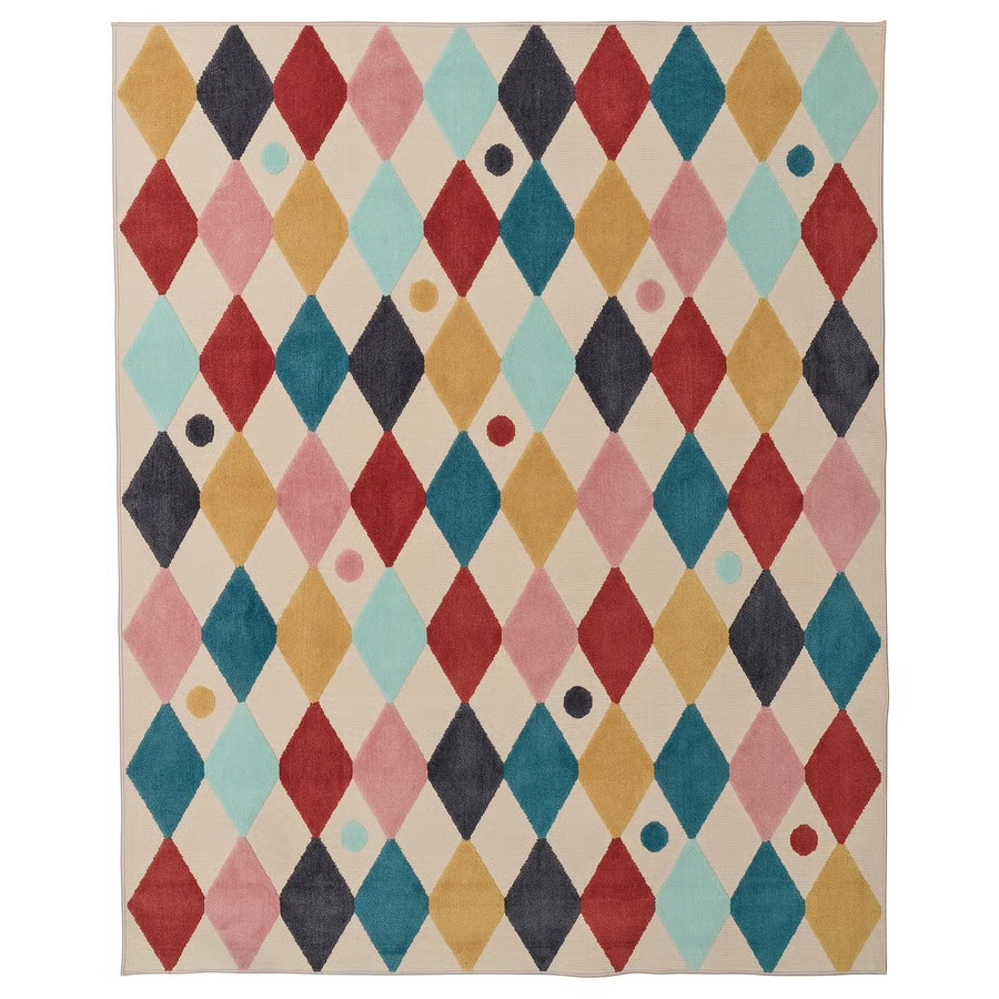 Junior Magazine Busenkel Harlequin Rug £49, IKEA