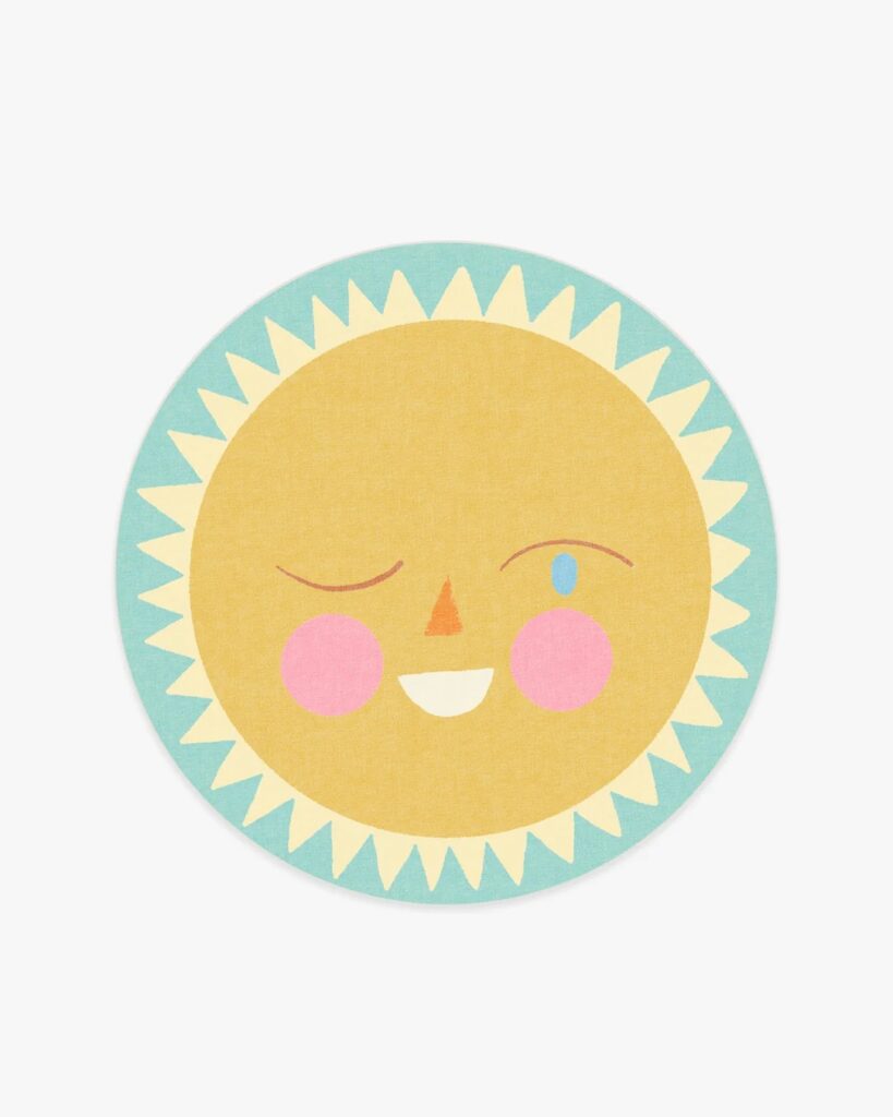 Junior Magazine Hello Sunshine Rug, £449, Ruggable