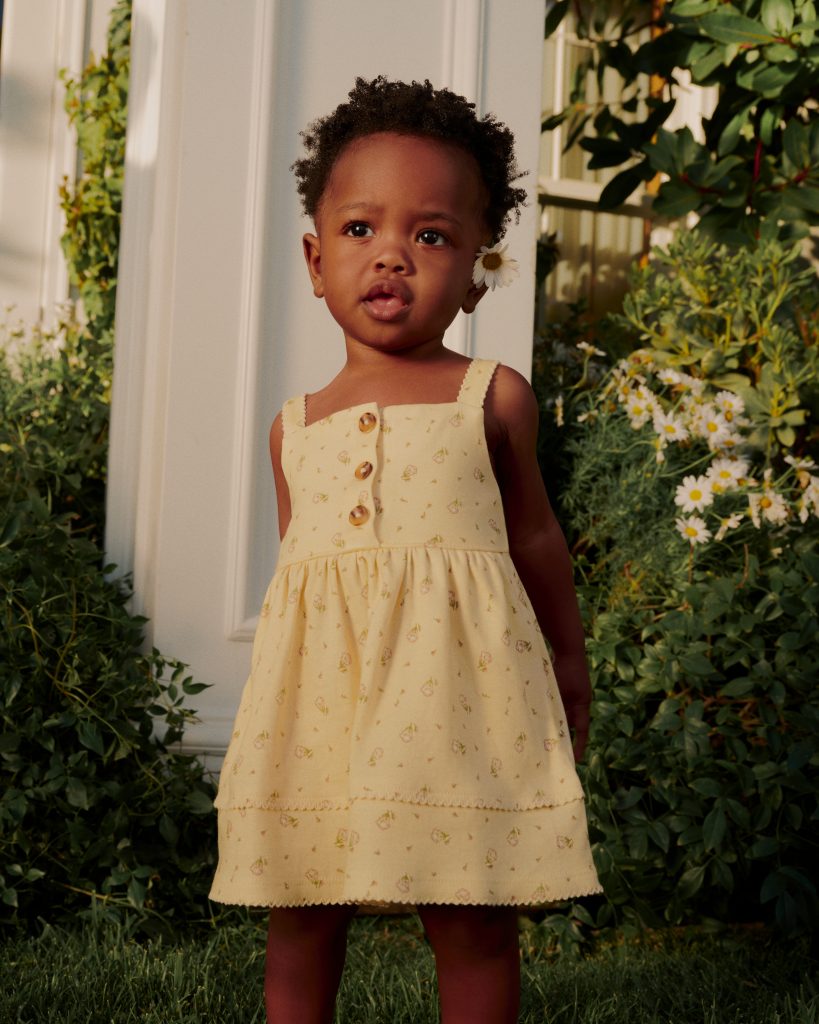 Linen Toddler Dress Essentials X Sofia Grainge Baby & Toddler Girls' Linen  Dress - Lightweight Summer Dress With Ruffle Sleeves Sofia Grainge Toddler