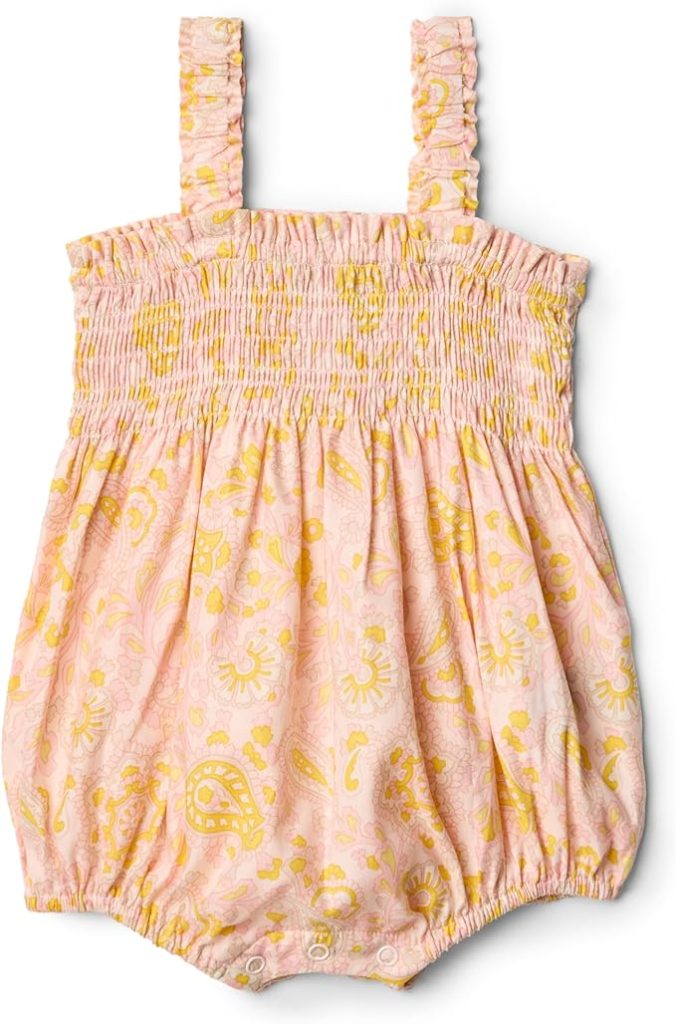 Junior Magazine Baby Girls’ Woven Sleeveless Romper, £15.99