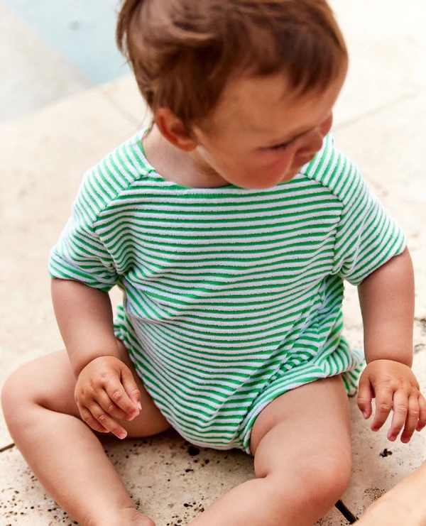 Junior Magazine Albee Unisex UV-Protective Babysuit, £52