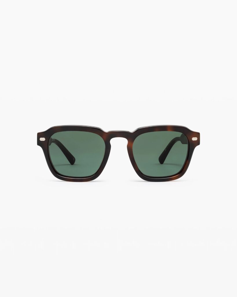 Junior Magazine Give dad a shot of cool with these tortoise shell square sunglasses.