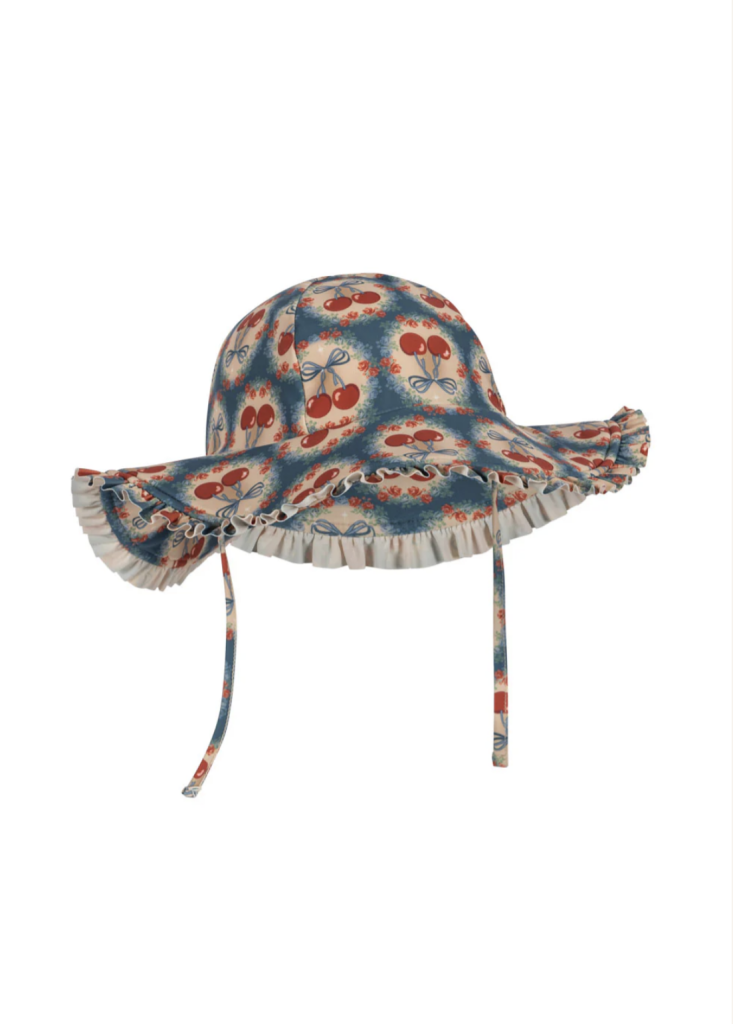 Junior Magazine Maya UV Swim Hat in Cherry Bow, £34.95