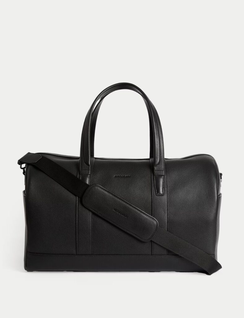 Junior Magazine A smart weekend bag for all his essentials and maybe he will get the hint that it needs to be ‘worn in’ with a weekend away!