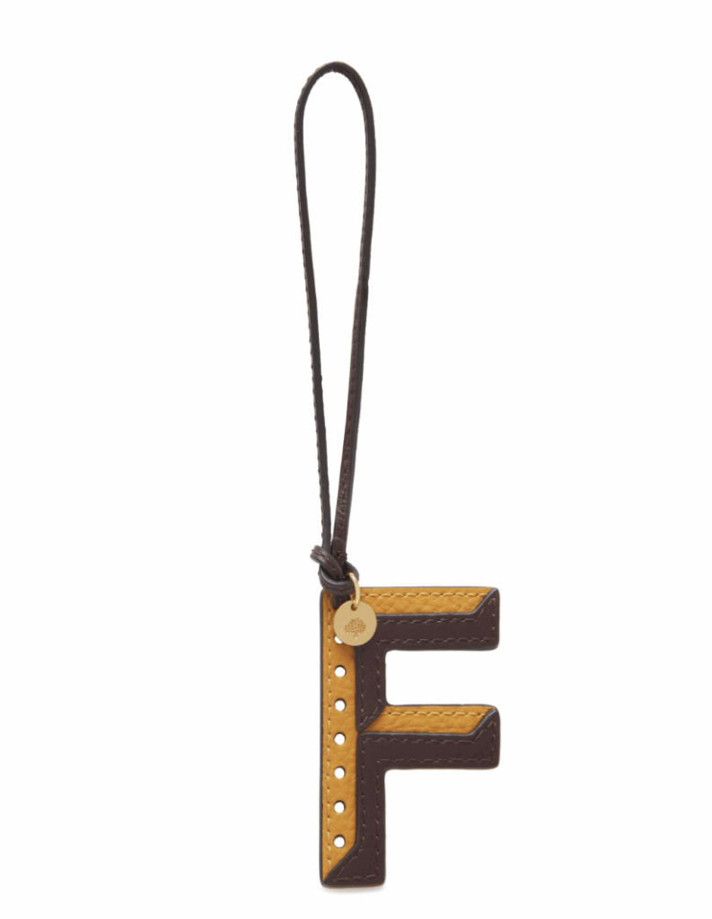 Junior Magazine F for father? He’ll love a graphic leather keyring to personalise his keys.