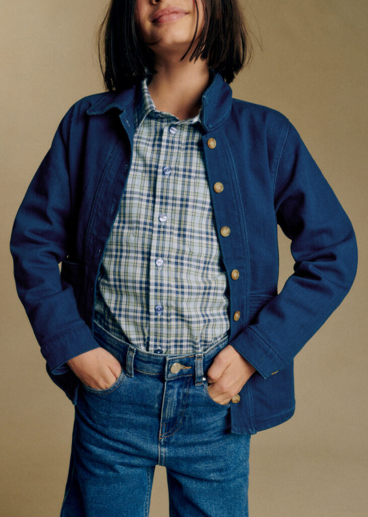 Junior Magazine Smart casual at its best. Grab this shirt and lightweight jacket now for when they need to scrub up a little without feeling uncomfortable.