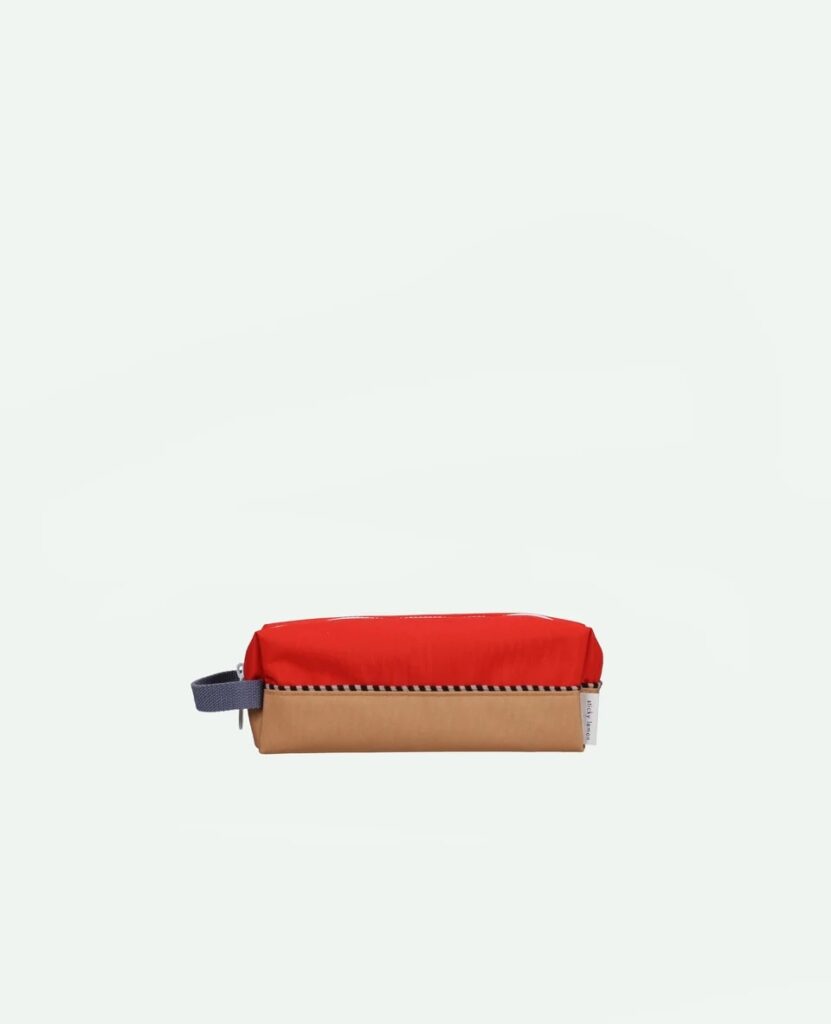 Junior Magazine We love this roomy, two-tone pencil case made from recycled PET bottles with a chunky zip and sweet striped trim. A pared back but fun aesthetic that kids will love.  For a satisfyingly stylish top-to-toe look, there’s a matching backpack in a myriad of different colourways.