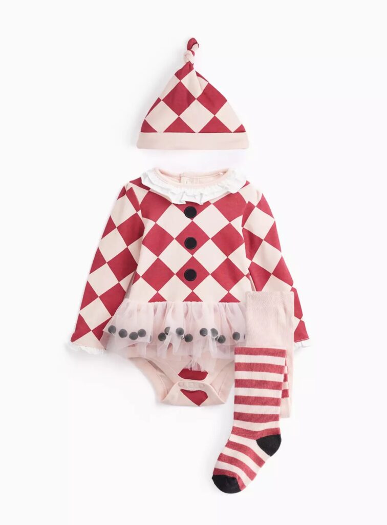 Junior Magazine Baby Clown Tutu Bodysuit, £12, TU at Sainsburys
