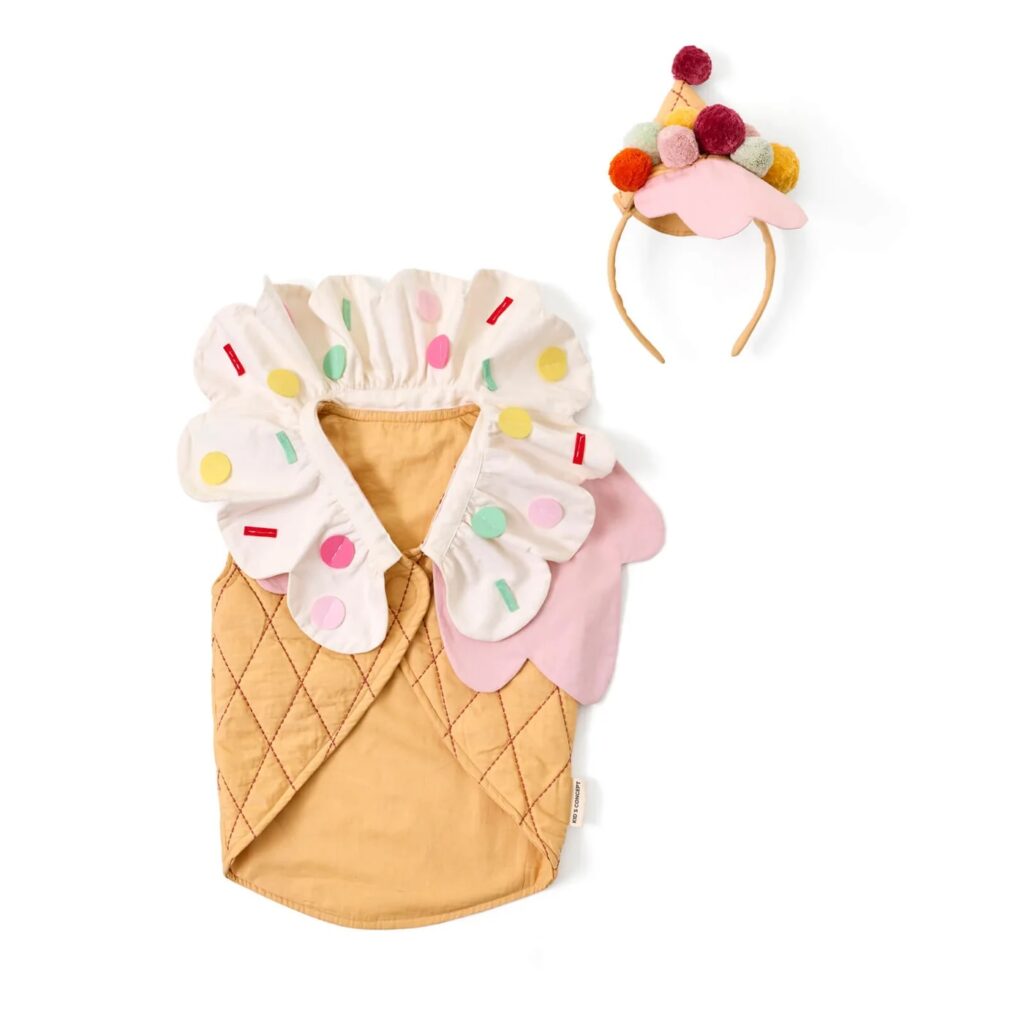 Junior Magazine Kids Concept ice Cream Dress up, £49.95, Small Kins