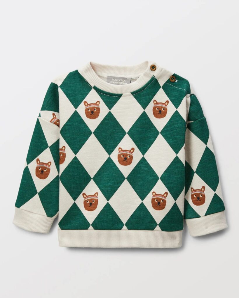 Junior Magazine Organic Cotton Printed Sweatshirt, 17.99€, Monoprix