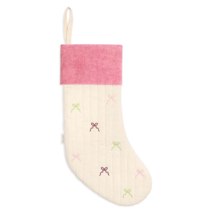Junior Magazine Organic Cotton Stocking, £42, Avery Row