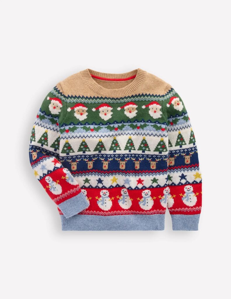 Junior Magazine Fair Isle Jumper, £42, Boden