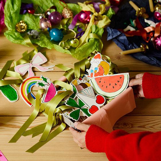 Junior Magazine Box of Christmas Decorations (Charms) £160, Scribble & Daub