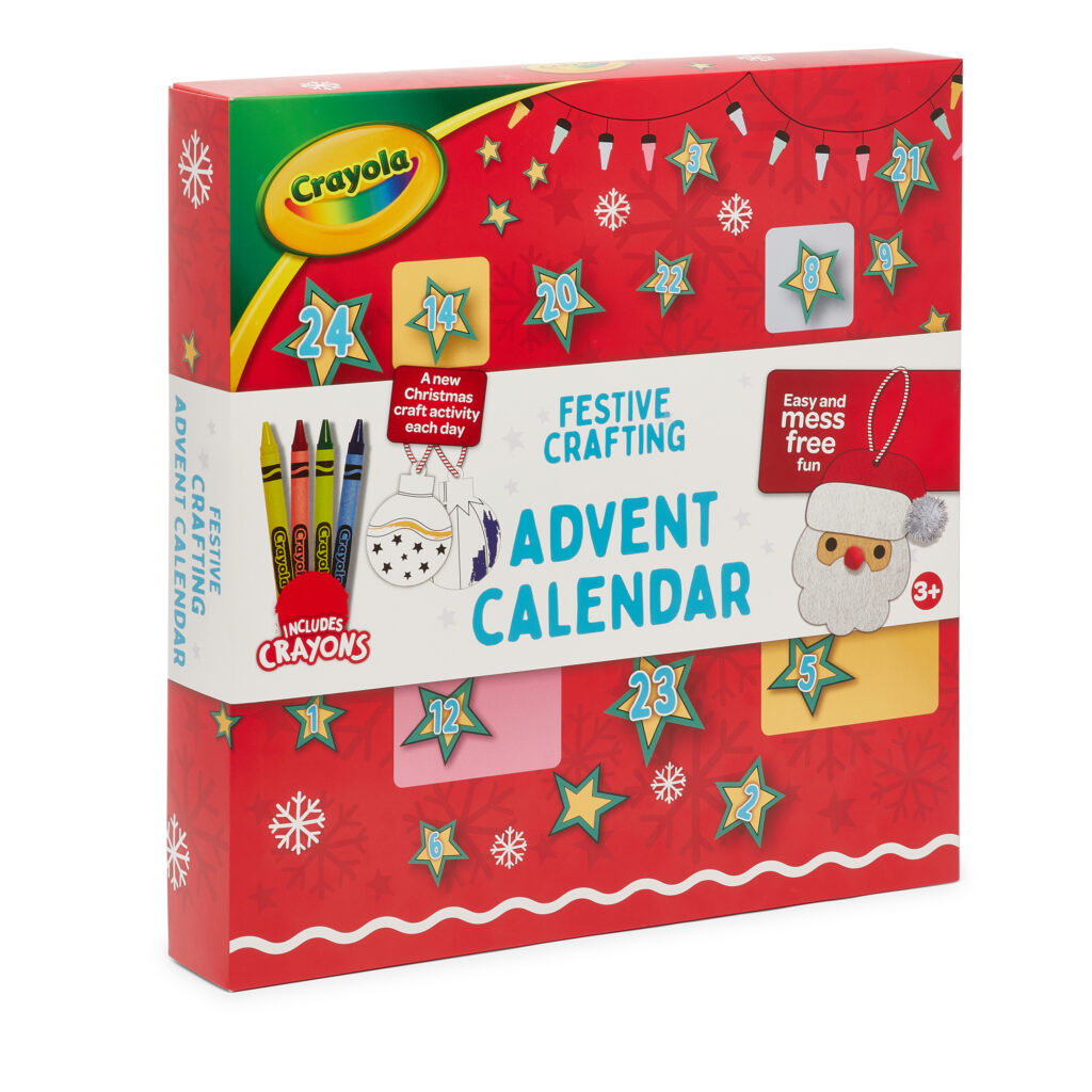 Junior Magazine Crayola 24-Day Arts and Crafts Advent Calendar, £14.99, Bargain Max