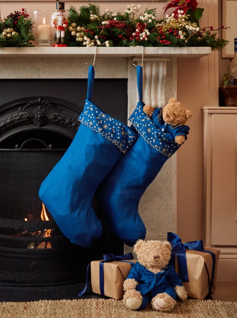 Junior Magazine Limited Edition Celestial Navy Stocking, £55, If Only If