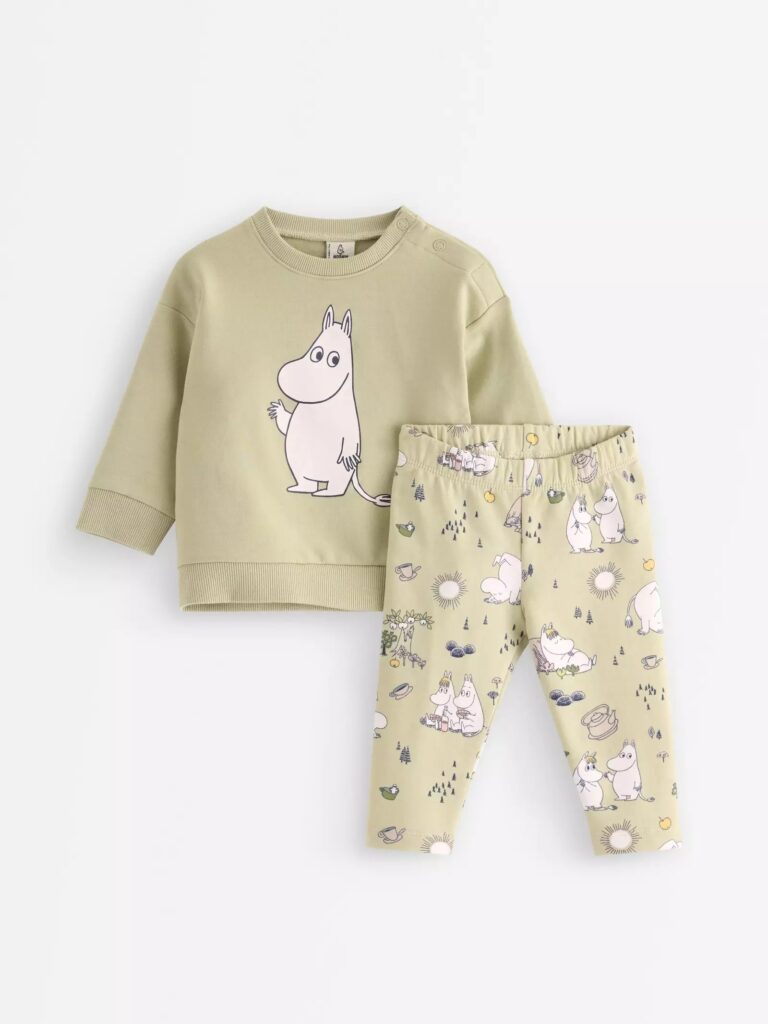 Junior Magazine Moomin Green Set, £24.99, Lindex
