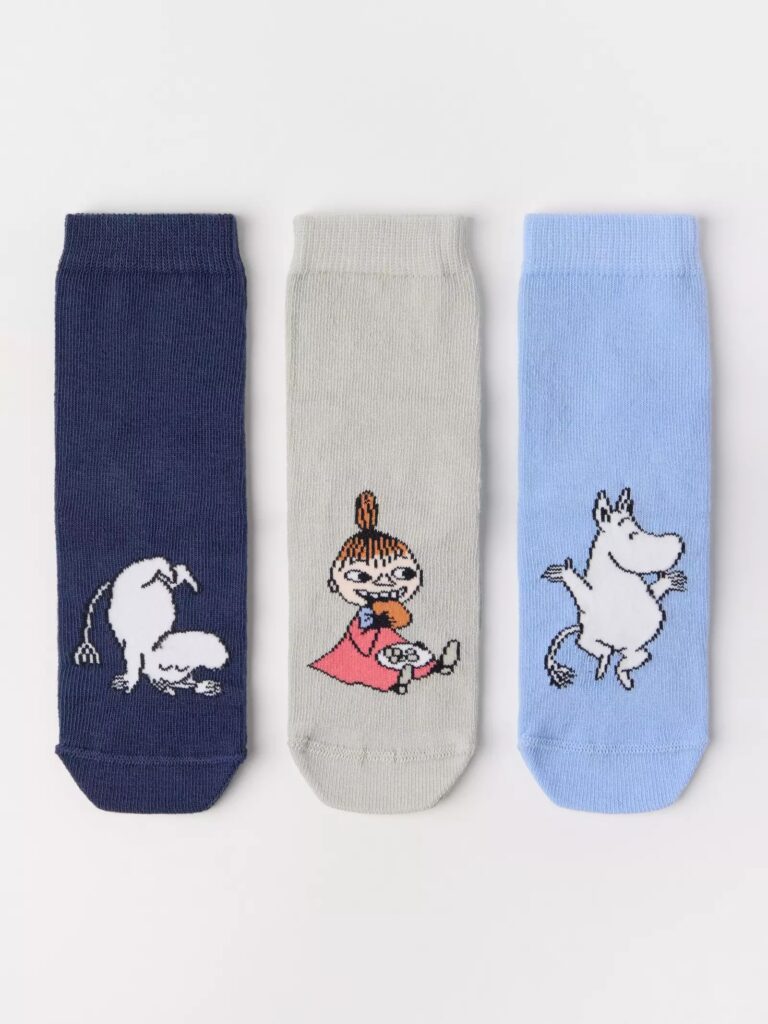 Junior Magazine Moomin 3-Pack Socks, £9.99, Lindex